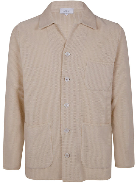 LARDINI Men's Knit Jacket for SS25