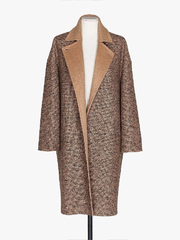 MAX MARA Cozy and Chic: Women's 2024 Brown Outerwear Coat