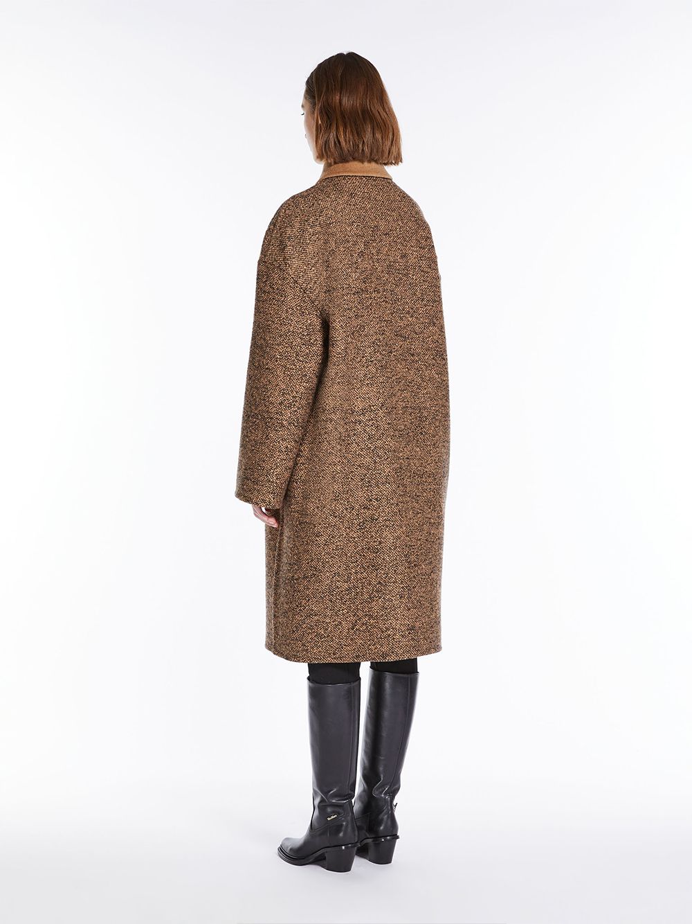 MAX MARA Cozy and Chic: Women's 2024 Brown Outerwear Coat