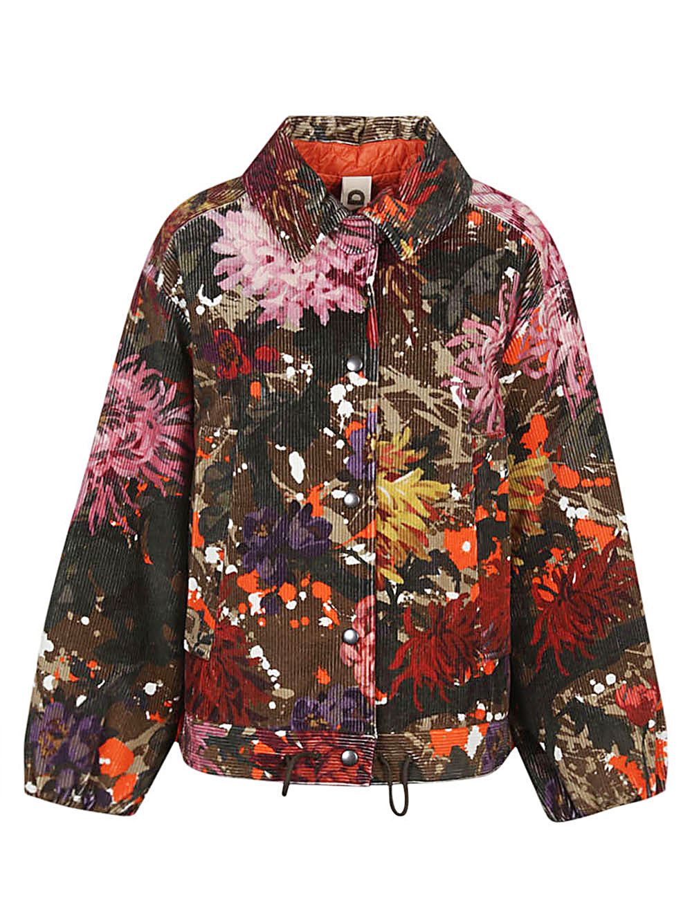 KONRAD Floral Print Bomber Jacket