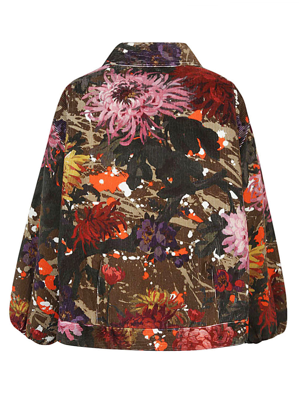 KONRAD Floral Print Bomber Jacket