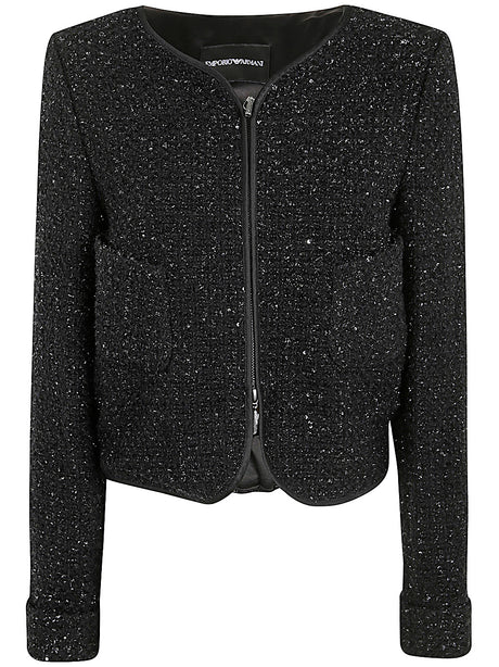 EMPORIO ARMANI Chic Women's Blazer for FW24