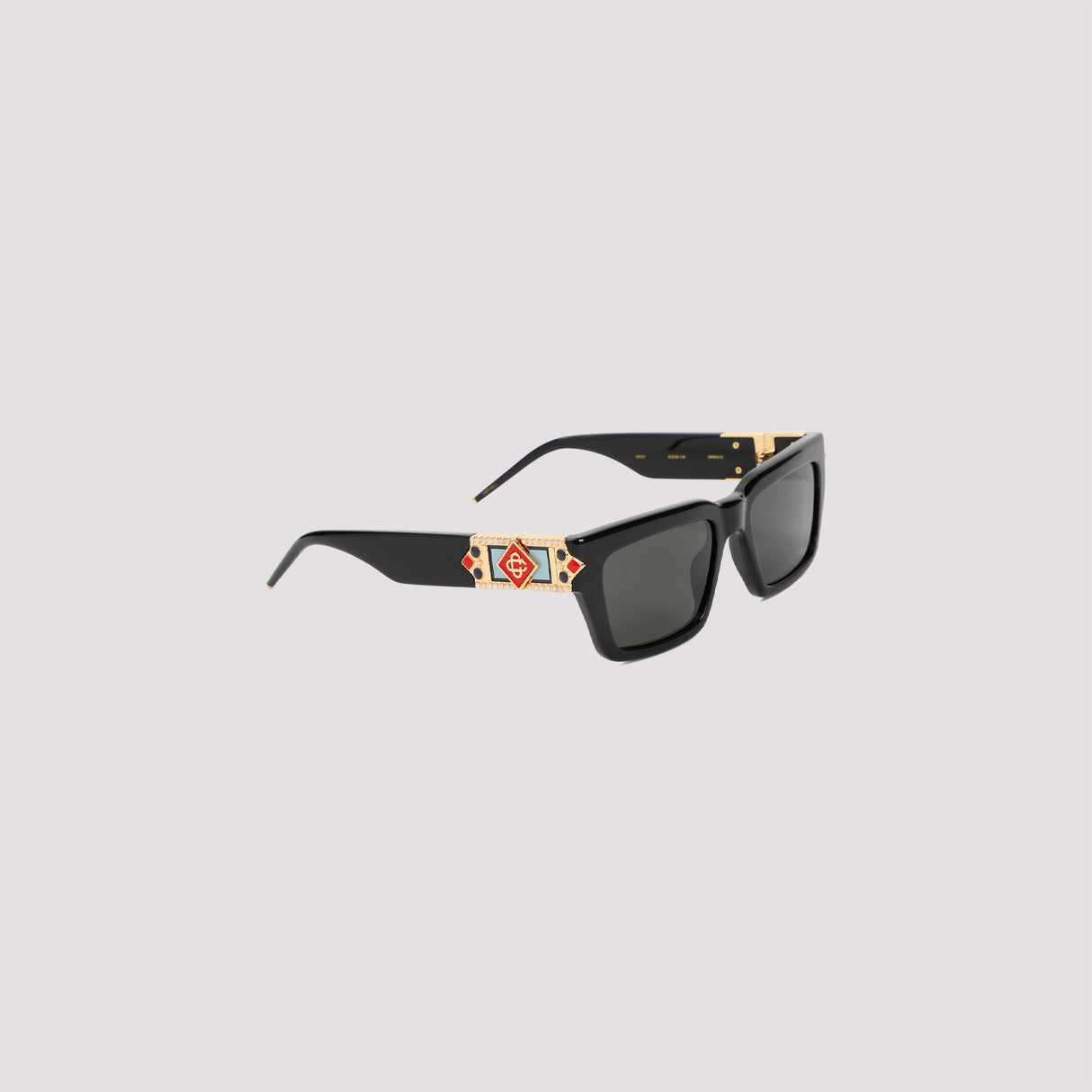 CASABLANCA Elegant Black Plaque Sunglasses