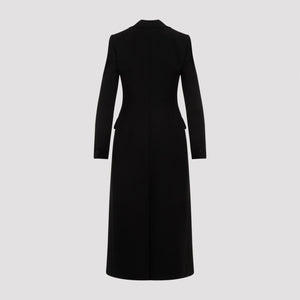 DOLCE & GABBANA Elegant Black Virgin Wool Jacket