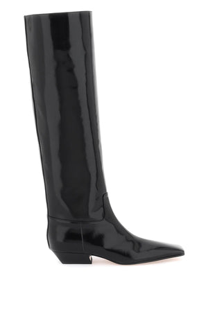 Đôi boot cao gót màu đen sang trọng cho phụ nữ