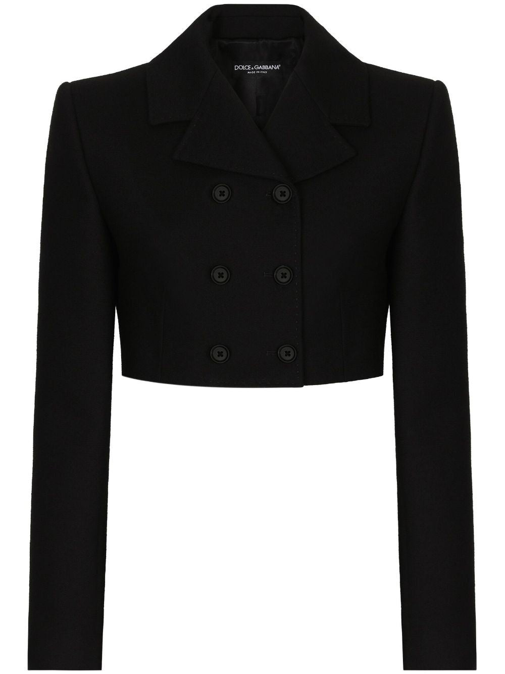 Women's FW23 Americana Coat in N0000 by DOLCE & GABBANA