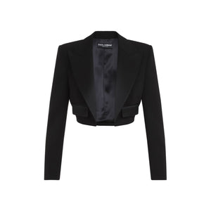 DOLCE & GABBANA Elegant Women's Outerwear Jacket