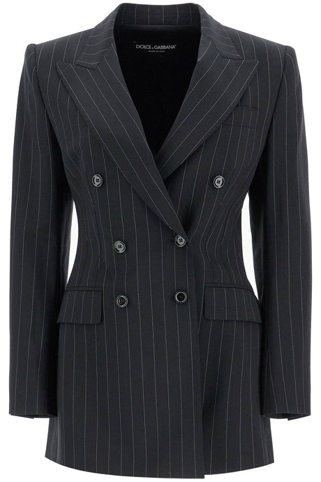 DOLCE & GABBANA Double-Breasted Slim Fit Jacket