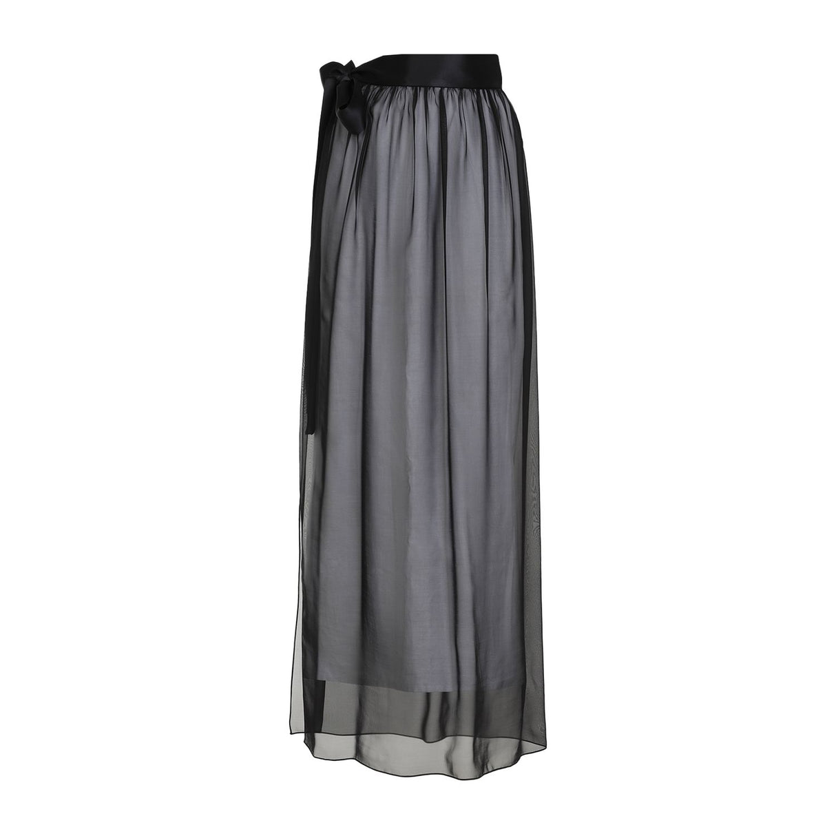 DOLCE & GABBANA Elegant Long Silk Skirt for Women