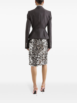 DOLCE & GABBANA Sequined Midi Skirt