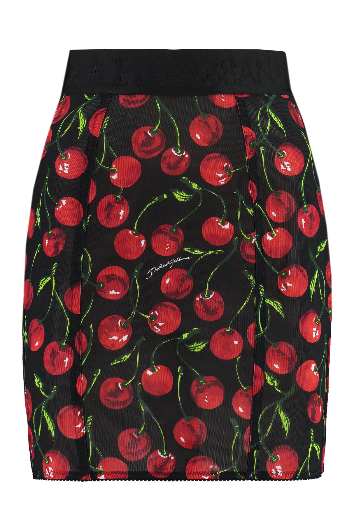 DOLCE & GABBANA Trendy Ciliegia Printed Mini-Skirt for Women