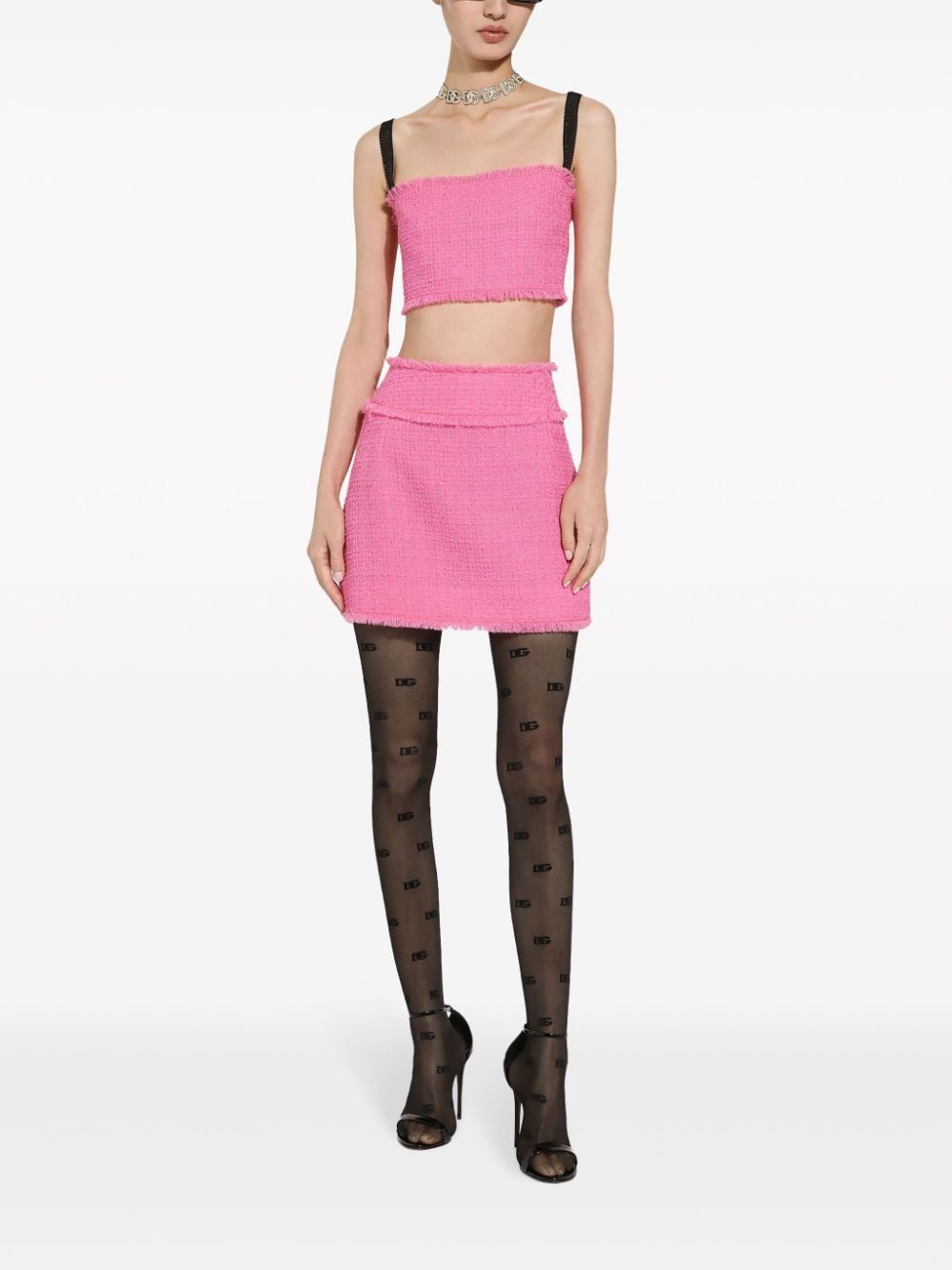 DOLCE & GABBANA Rose Pink Skirt - Feminine and Flirty