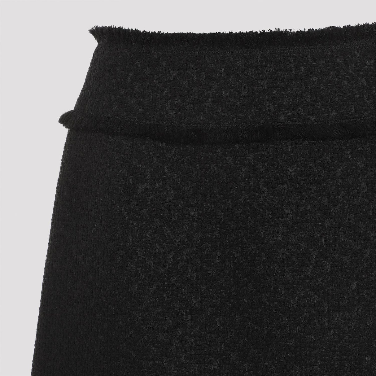 DOLCE & GABBANA Elegant Mini Wool Skirt