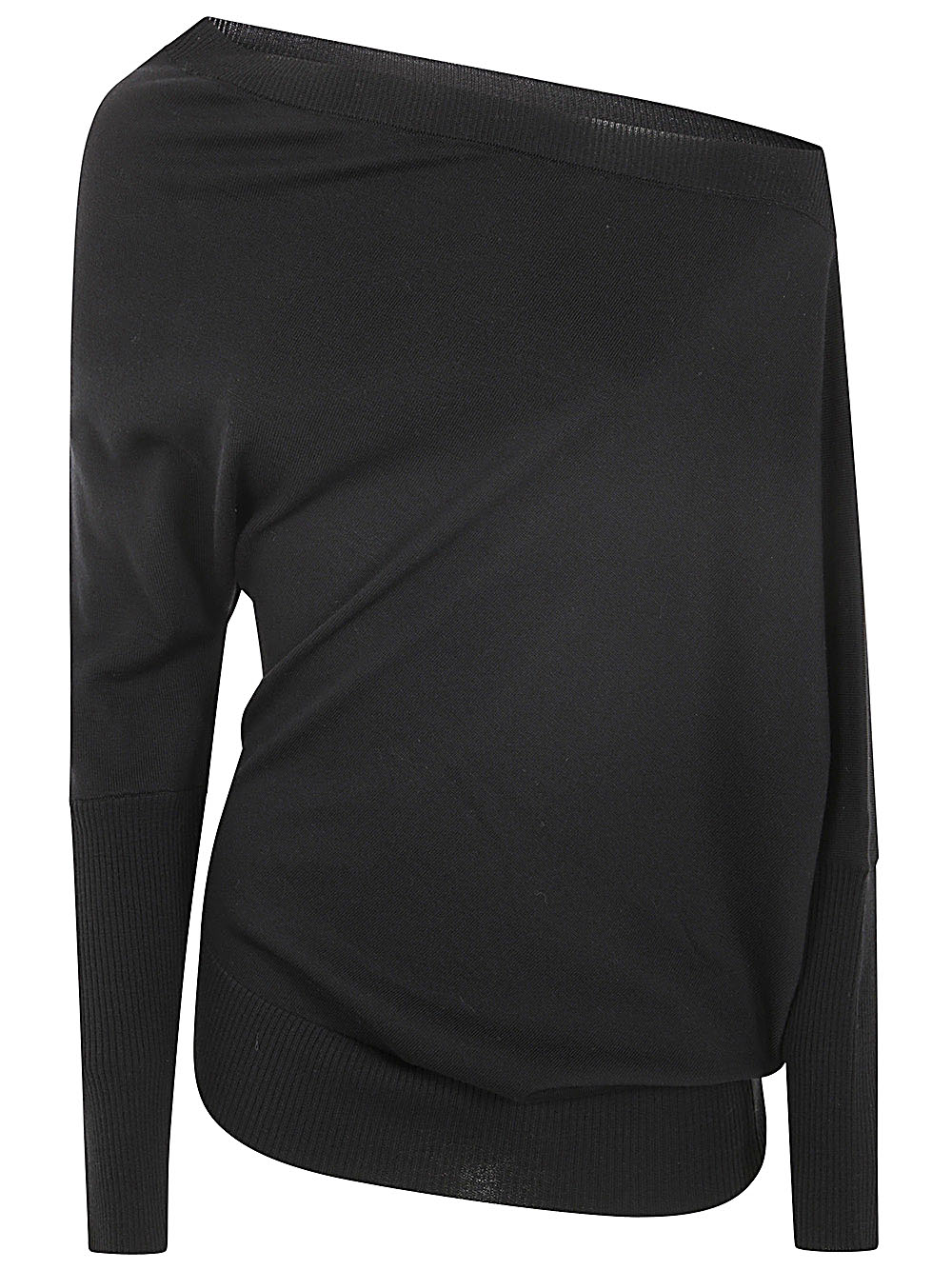 LIVIANA CONTI Asymmetrical Wool Sweater for Women