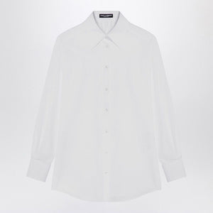 DOLCE & GABBANA Elegant White Cotton Shirt for Women