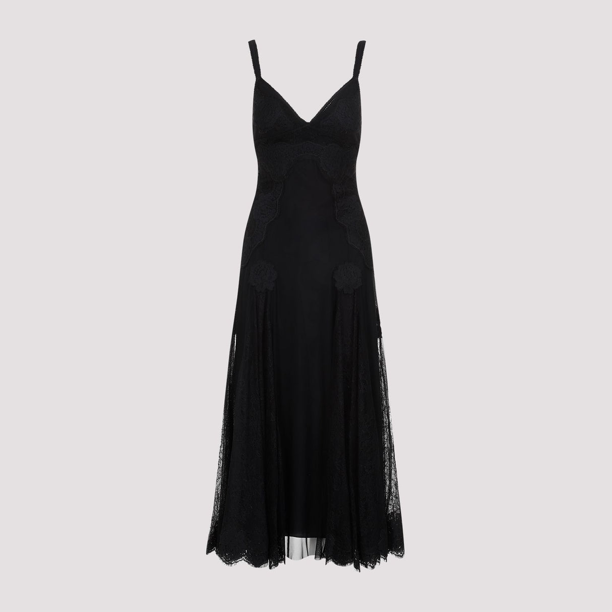 Váy dài Sicily đen cho phụ nữ - Bộ sưu tập SS24