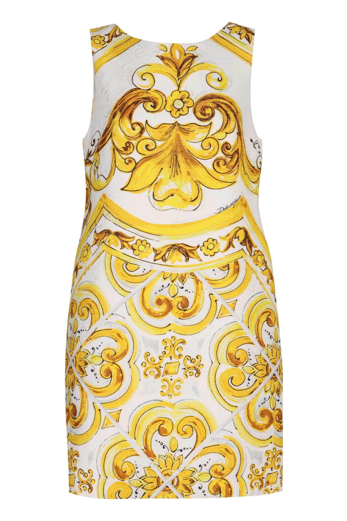 DOLCE & GABBANA Sicilian Sunshine Mini Dress