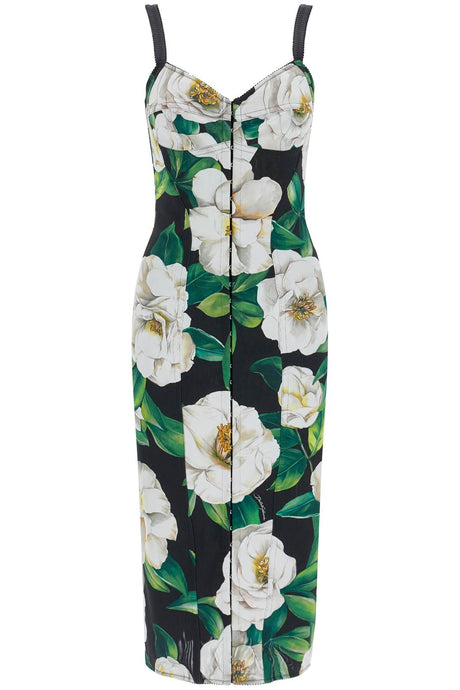 DOLCE & GABBANA Floral Midi Dress for Women