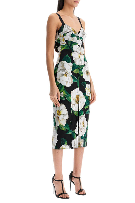 DOLCE & GABBANA Floral Midi Dress for Women