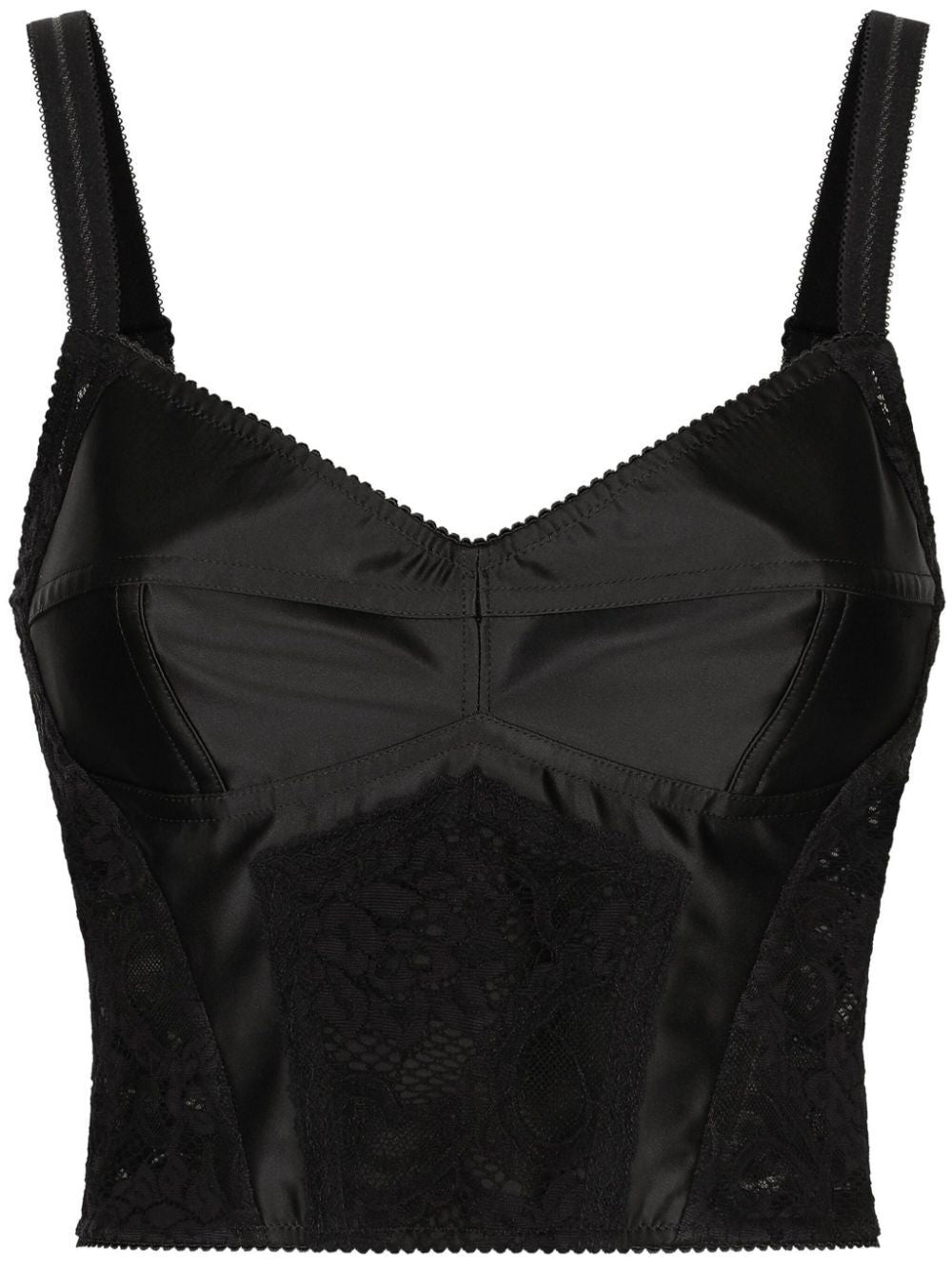 DOLCE & GABBANA Elegant Corset Bustier Top