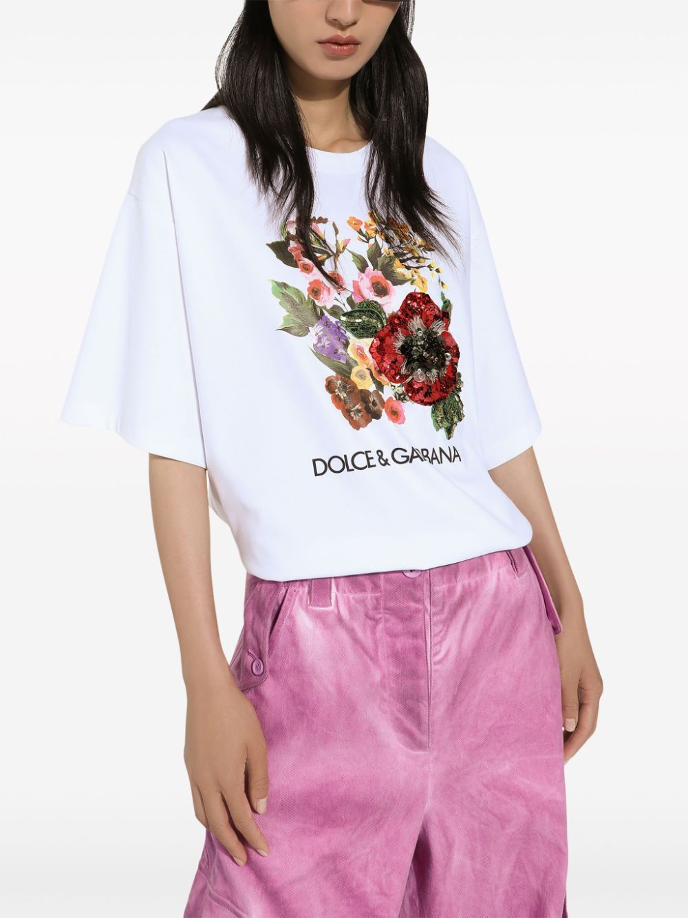 Dolce & Gabbana Women's W0800 T-Shirt for SS24