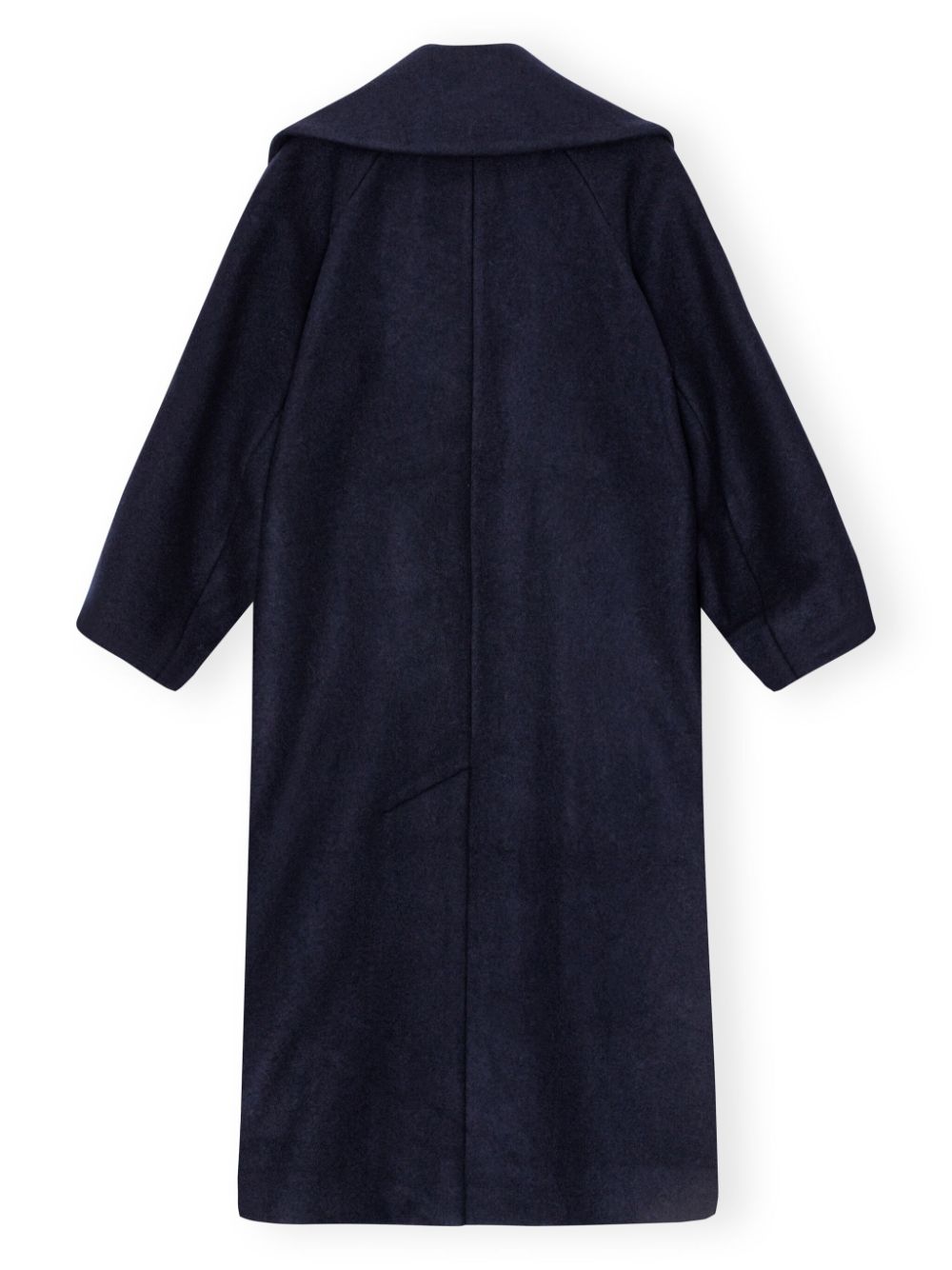 GANNI Midnight Blue Wool Boiled Jacket