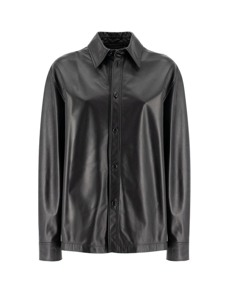 FABIANA FILIPPI Oversized Leather Blouse