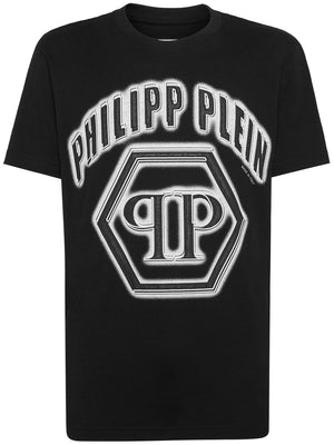 PHILIPP PLEIN Logo-Print Cotton T-Shirt for Men