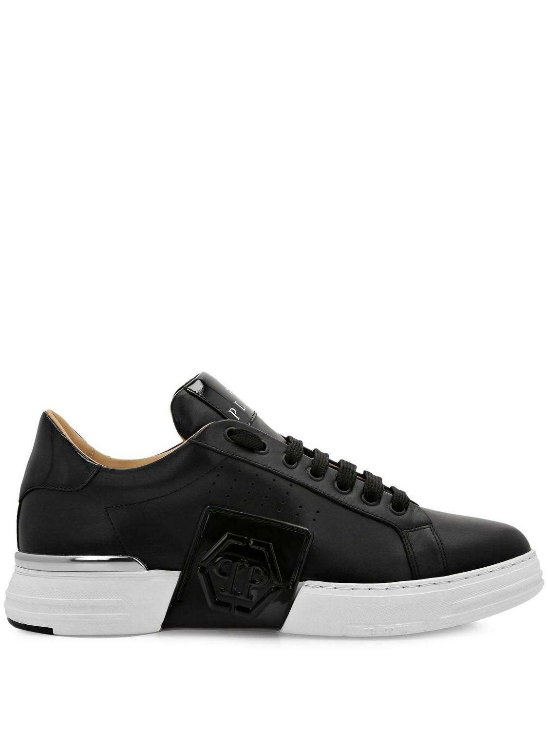 PHILIPP PLEIN Logo-Appliqué Lace-Up Sneakers for Men