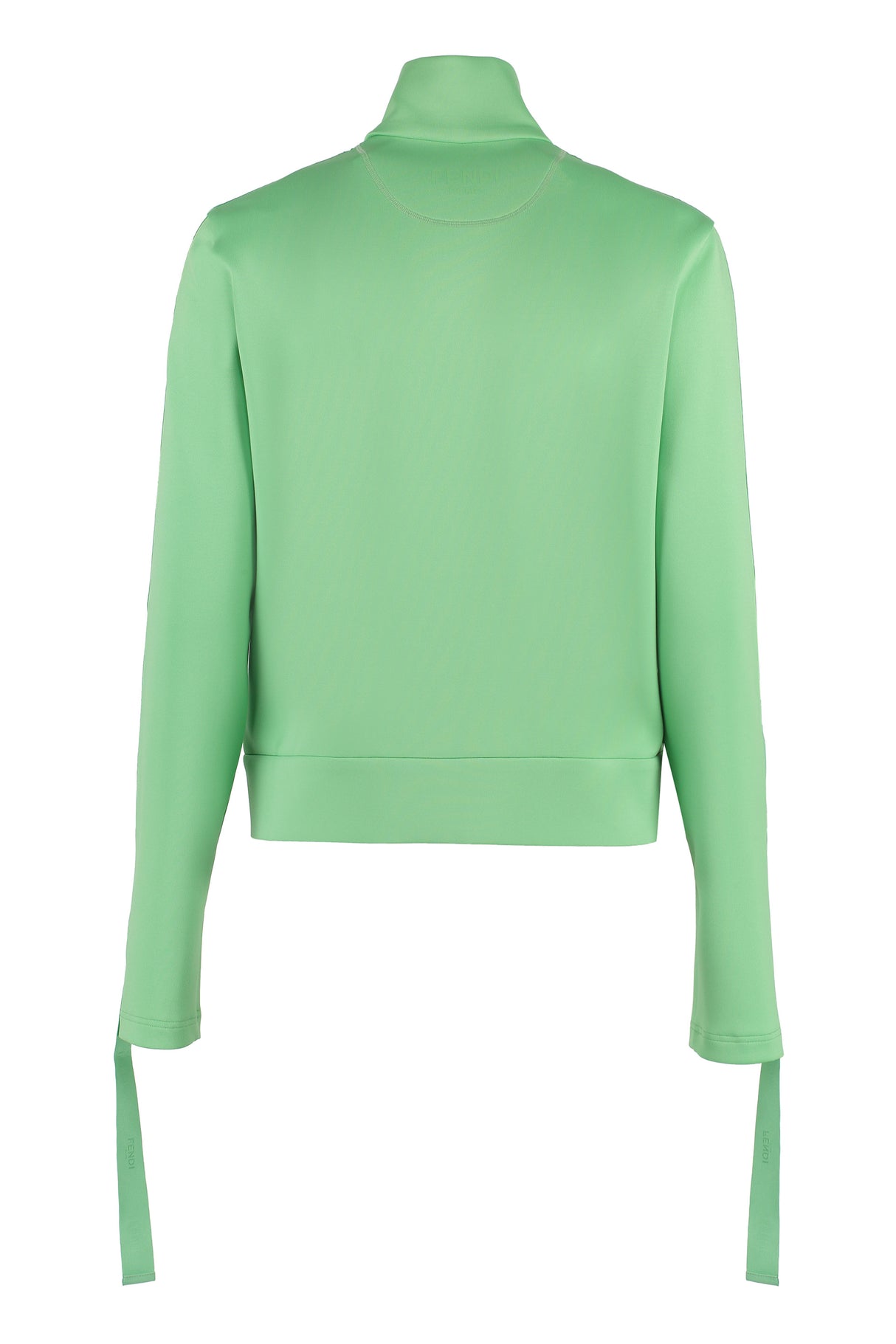 FENDI Green Striped Sweatshirt for Women