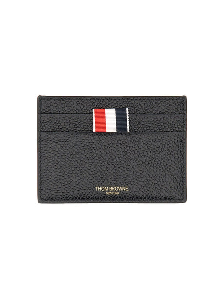 THOM BROWNE Mini Pebble Grain Leather Wallet