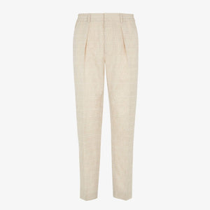 FENDI Sophisticated Stone Blend Trousers