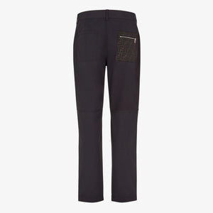 FENDI Contemporary Cotton-Blend Trousers