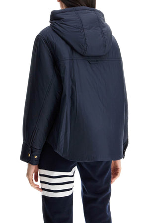 THOM BROWNE Mini Padded Hooded Jacket