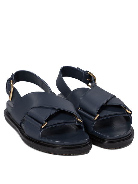 MARNI Chic Leather Sandals for Women - SS25 Collection