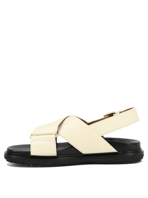 MARNI Monochromatic Women's Buckle Sandals