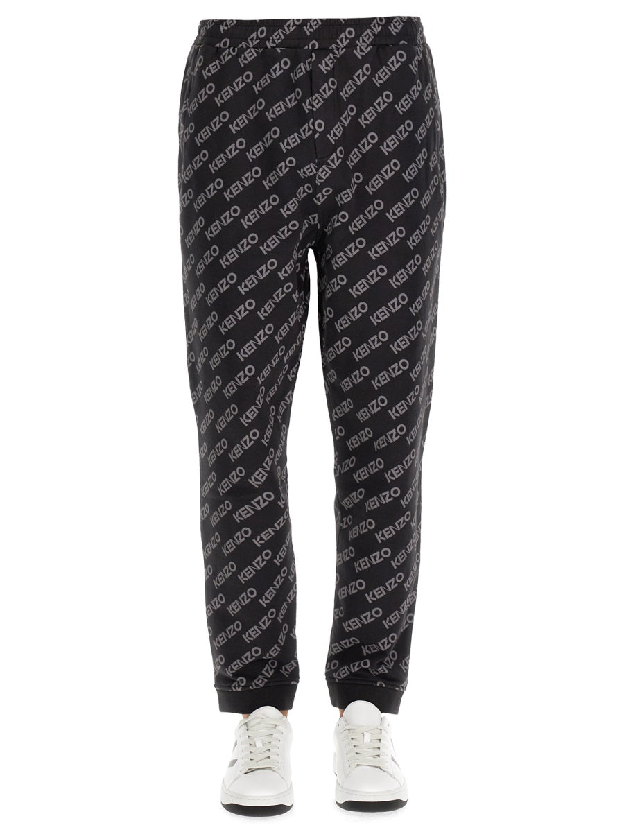 KENZO Monogram Logo Jogging Pants