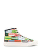 KENZO High-Top Logo Sneakers for Men