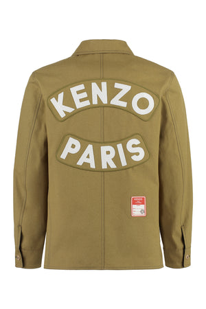 KENZO Men's SS23 Tabaco Patch Jacket