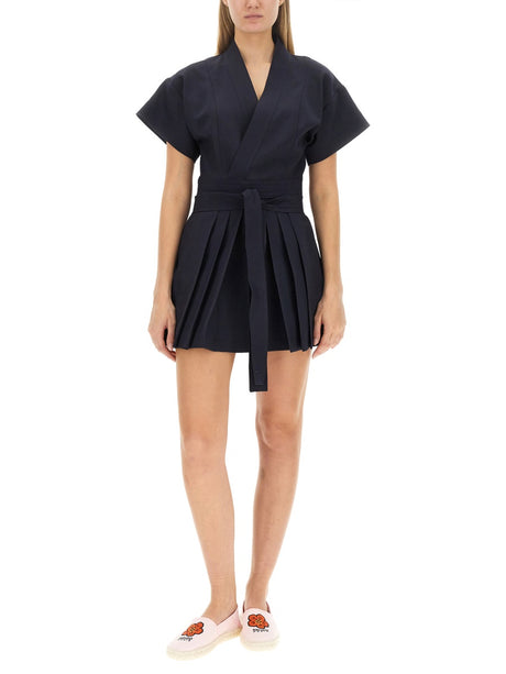 KENZO Mini Kimono Dress - Size 38