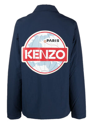 KENZO Midnight Blue Bomber Jacket for Men - SS24