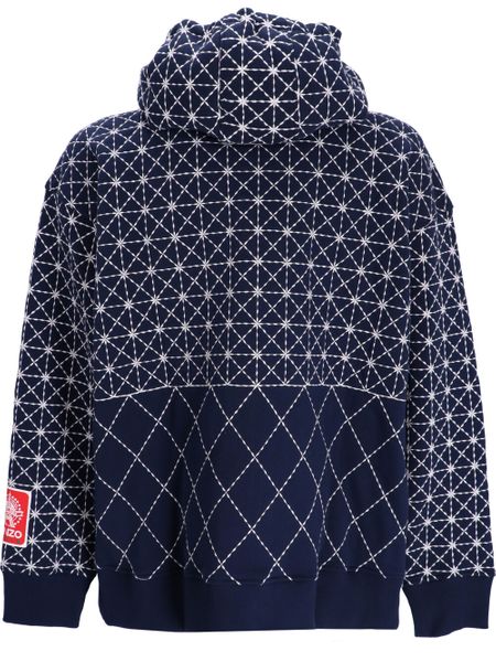 KENZO Navy Hoodie for Men - SS24 Collection