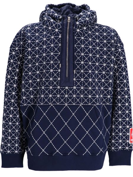 KENZO Navy Hoodie for Men - SS24 Collection