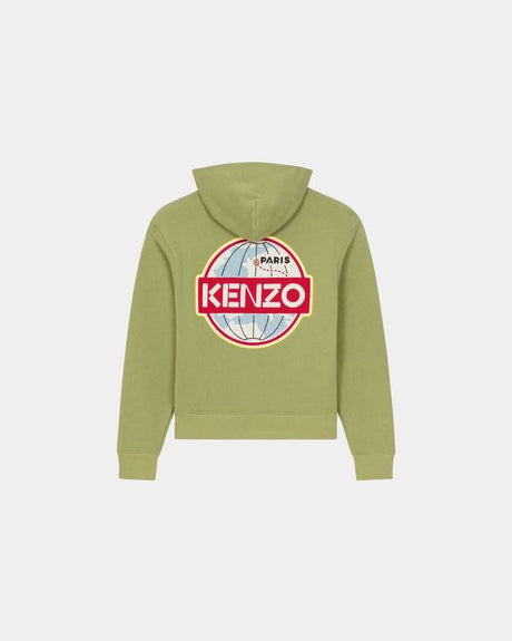 KENZO Sage Green Hoodie for Men - SS24 Collection