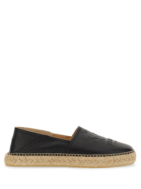 KENZO Luxury Leather Espadrille Sandals for Women