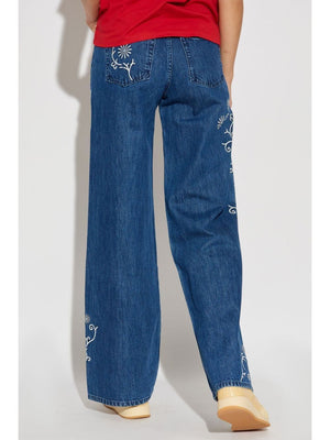 KENZO Chic Cotton Trousers