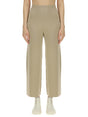 KENZO Chic Cropped Wool Pants for Women - Size S