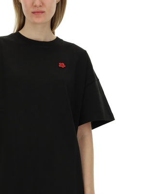 KENZO Oversized Cotton T-Shirt Dress - Size S