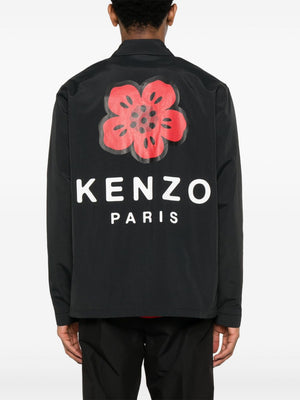 KENZO Signature Boke Flower Nylon Overshirt for Men