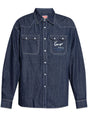 KENZO Indigo Blue Denim Shirt for Men